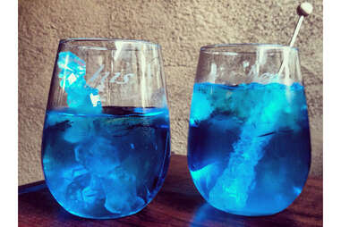 Breaking Bad blue cocktail