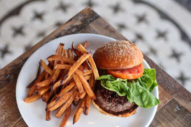 Grilled Juicy Lucy at Dusek’s in Pilsen