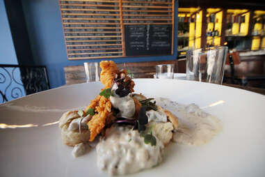 Country fried chicken livers at Dusek’s in Pilsen