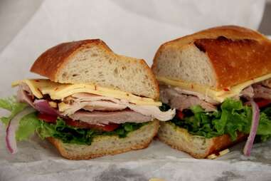 Roast Turkey Sandwich, Arguello Market SF