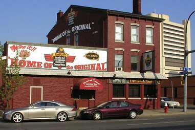 Anchor Bar in Buffalo, New York is the place that served the first-ever Buffalo wings.