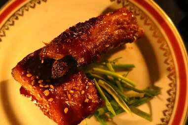Chinese BBQ braised ribs at Geist im Glas Berlin