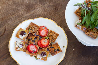 Food on a plate from Sophiencafe Berlin