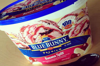 Blue Bunny ice cream lifetime supply