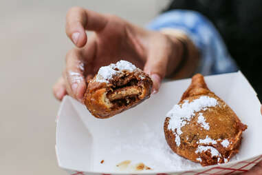 deep fried Reese's Peanut Butter Cup