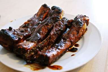 Braised ribs at Krauted Haus Berlin