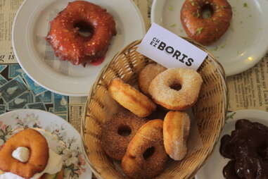 Donuts at Chez Boris Montreal