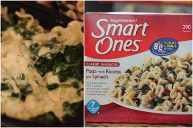 SmartOnes Pasta with ricotta and spinach