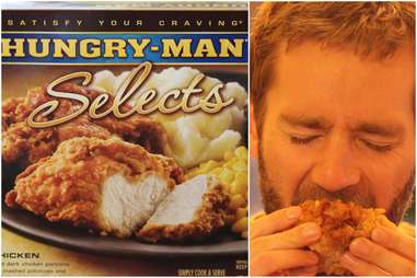 Hungry-Man fried chicken dinner
