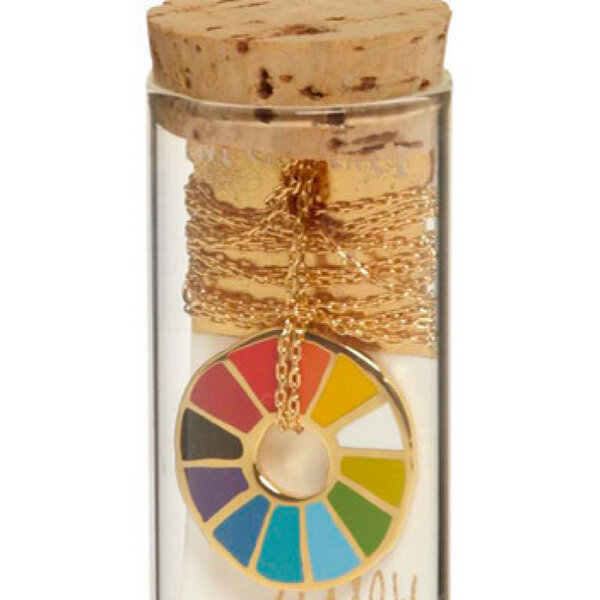 Colour Wheel Pendant Necklace