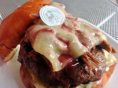 Ghost Burger at Kuma's Corner in Avondale