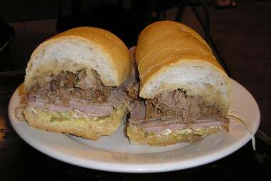 Sandwich at Mother's New Orleans