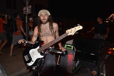 Bassist Pedicabs ACL Austin