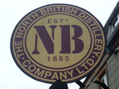 North British Distillery Co Sign