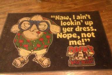 Dick's Last Resort doormat