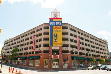 Summer of Baytriotism parking garage