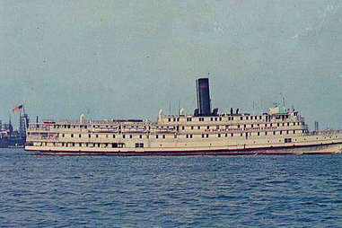 Ship on Old Bay Line