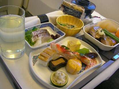 Japan Air in-flight meal