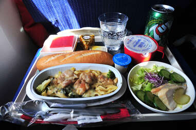 onboard meal Air France