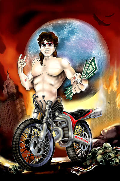 A Song About a the Motaur - Half Man, Half Motorcycle - The Motaur Rides - Thrillist New York