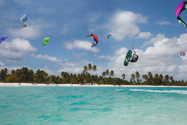 Kiteboarding in the Dominican Republic