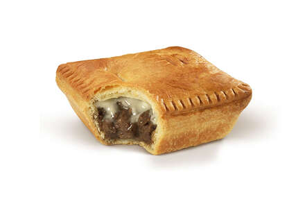 McDonald's New Zealand mince 'n cheese pie