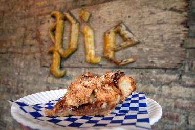 Apple pie at bang bang pie shop in logan square