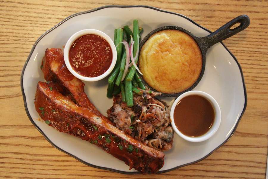 Bubby's BBQ, bacon fat chex mix, and wine in a can Thrillist New York