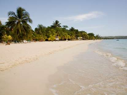 Beach in Jamaica