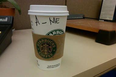 Misspelled Starbucks Amy