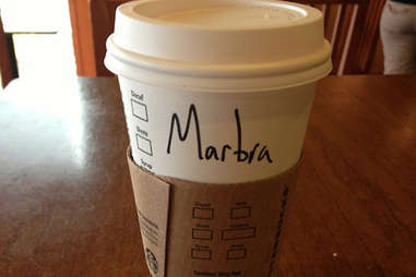 Misspelled Starbucks Barbara