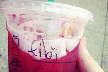 Misspelled Starbucks Phoebe