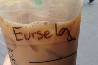 Misspelled Starbucks Ursula