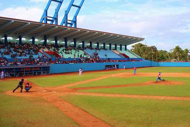 Cuban baseball stadium