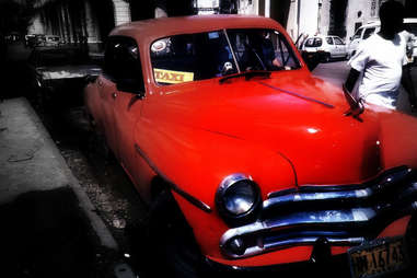 Taxi in Cuba