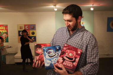 Boo Berry, FrankenBerry, Frute Brute Cereal Andrew Zimmer