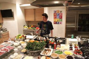 Justin Warner Cooking Cereal