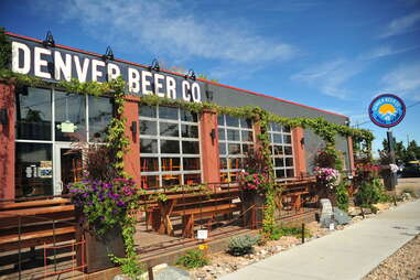 Denver Beer Company patio