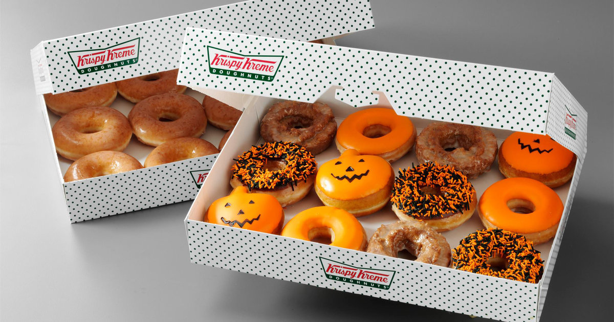 Get a FREE Krispy Kreme donut on Halloween for dressing like an idiot