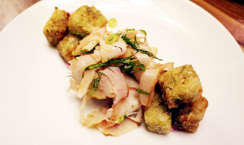 Bar food Chicago Pickle tots and bacon candy Chicago's best bar snacks Thrillist Chicago