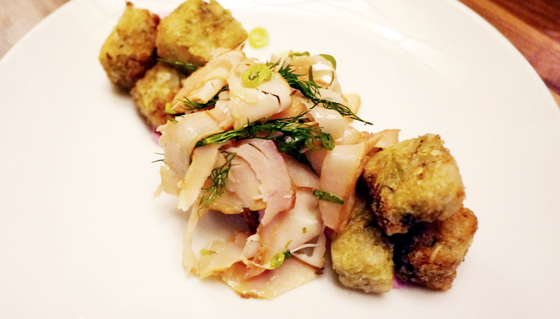 Bar food Chicago Pickle tots and bacon candy Chicago's best bar