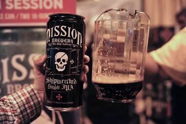 Mission Brewery 32oz cans