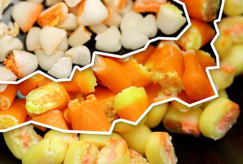 Halloween Candy - Do the Sections of Candy Corn Taste Different from