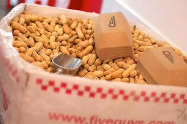 Five Guys peanuts