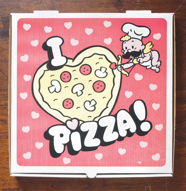 I Love Pizza pizza box