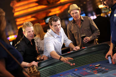 Gambling in a Tahoe casino
