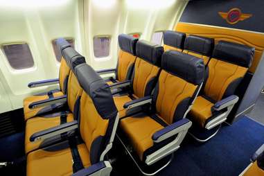 Seats on a Southwest Plane