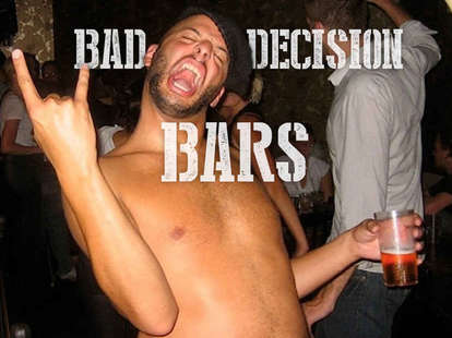 Bad Decision Bars