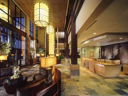 Newpark Resort and Hotel lobby