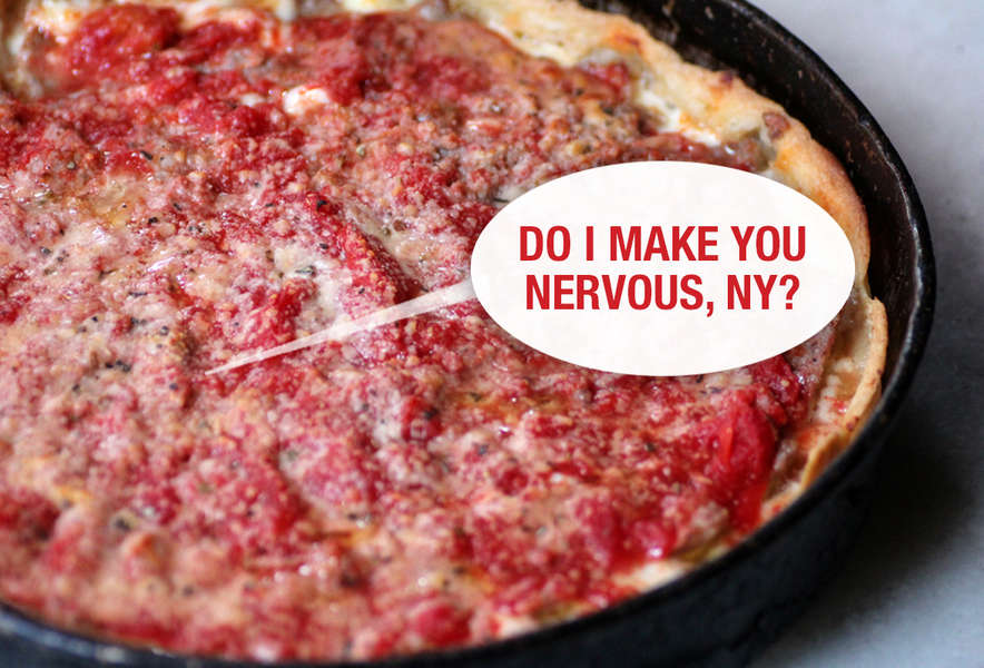 Jon Stewart and Chicago Pizza ! you Jon Stewart, Chicago pizza is